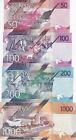 Kenya Set 4 Unc 50 100 200 1000 Shillings 2024 P 52 53 54 56