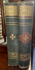 Lot Of 10 Vintage Antique Hardcover Books Random Mixed Colors Old Decorate Read