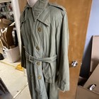 Vintage Ww2 Us Army Field Officer s Overcoat Dated 1944 Trench Coat Sz 38r