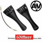 Wittner Violin Tailpiece For 4 4 Size Violin With Fine Tuners Ultra Composite