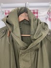 Vintage 50s Us Army M-1951 Green Fishtail Parka Shell Og-107 Korean War M51