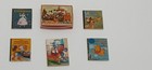 Lot 6 Vintage Dollhouse Disney Miniature Mixed Books And Gift Box