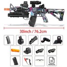Emerbu M4a1 Gel Ball Blaster Large Splat 30 Inch Big Size Auto And Manual Mode