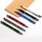 Luxury Full Metal Ballpoint Pen Black Ink Gel Pen Office Writing Stationery 