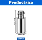 20pcs Scrapbook Extension Posts Screws 12mm Photo Album Binding Refill Spacers