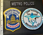 3 Piece Set Metro Washington Dc Police Joint Fugitive Task Force Patches