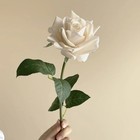 Real Touch Artificial Silk Rose Flower Branch 5 Pack Wedding Bridal Bouquet