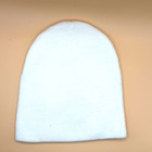 Malibu Coconut Rum Beanie Hat Embroidered White Acrylic Palm Tree