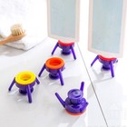 6pcs Bottle Emptying Flip Kit Bottle Holder Bpa Free Bottle Stand For Bathroom