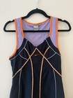 Vintage Rare Nike Dri-fit Women   s Tennis Dress Black purple orange Size M