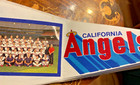Rare Vintage California Angels Pennant W Teams Picture On It  K-mart icee