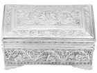 Antique Burmese Silver Box Circa 1890
