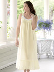 Eileen-west Buttercup Nightgown Yellow 100  Cotton Lawn Reg plus - Hot Deal 