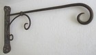 Antique Iron Wall Bracket Trade Sign Hanger Fine Rare Huge 21 50 Inch