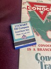Vtg 1940s Lot Nebraska Conoco Road Map  Skelly   Hotel Pawnee Matchbooks Ne