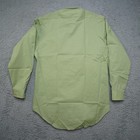 Nwt Vintage 70s Sears Men   s Store Shirt 15 34 Green Perma Prest Dress Comfort
