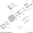 Polaris Exhaust Camshaft Assembly  Genuine Oem Part 3023632  Qty 1
