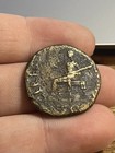 50-54 Ad Ae Dupondius Claudius Ceres Seated Ancient Roman Empire Old Coin Rome