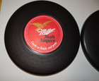 2 New Nos Vintage Miller Malt Liquor Frisbee Lot Beer Eagle Cameo Process Co Ny