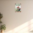 8x12 Inches Vintage Metal Tin Sign - Humorous Wall Art Decoration With Unique De