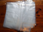 100 - 12x20 Clear Poly Plastic Bags Packaging Shipping Lay-flat Baggie 1 Mil Fda