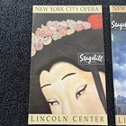 Stagebill New York City Opera Lincoln Center  1990 Era Lot 6 Issues