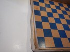 Vintage 1969 E s  Lowe Co  Tournament Chess Set Plastic Hardwood Board  802