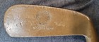 Antique Vintage Spalding Morristown Brass Hickory Wood Shaft Golf Club Putter