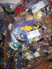 Mixed Wearable Costume Jewelry Lot Zip Lock Bag No Junk 50  Items  one Bag  