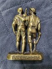 Vintage Tom Sawyer Huckleberry Finn Mini Statue Mark Twain Souvenir Hannibal Mo