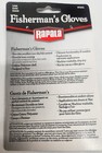 Rapala Fishermans Fishing Gloves Protective Non Slip Latex Coating Black Air Dry