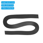 120pcs Quilling Strips Paper W 3mm L 54cm Origami Paper Black