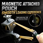 Adult Semi-automatic Slingshot dualmagazine Large Capacity For Hunting And Shoot