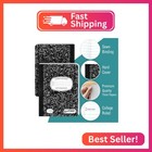 Extric Composition Notebook College Ruled 6 Pk Bulk 200 Pages For School