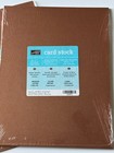 Stampin Up  Brushed Copper   8 1 2 X 11 Cardstock   1 New Pack   3 Sheets