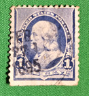 Us Stamp Scott  219  220  221  222  1c-4c  1890  Used