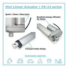 12v Mini Linear Actuator  1 -40  Stroke  35-150 Lbs  Force  - Pa-14 Model