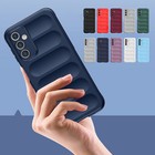 For Samsung Galaxy S24 S25 Ultra A55 Shockproof Soft Rubber Case Flexible Cover