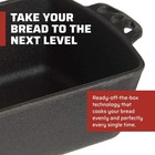 Cast Iron Bread Pan Seasoned True Ready Use Black 1 Count