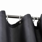 Short 72x66 Inch Shower Curtain Liner  Polyester Solid Color Shower Curtin Wi   