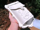 Off White Cast Iron Victorian Style Mailbox  Suggestion Box