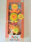 3pcs Baby Rattle Toy Set Infant Baby Toy Gift Set Easy Grip Activity Toys Gift 