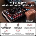Controller Bluetooth Numark Mixtrack Go Compact Stems Control Dj
