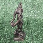 Antique Dancing Ganesh Ganesha Brass Bronze Hindu God Ganpati Elephant Figure