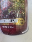 Yankee Candle Retired  lush Berries  fruit  Large 22 Oz  white Label   Rare  new
