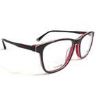 Kamasutra Ks-4213-02 Eyeglasses Frames Black Brown Red Square Full Rim 51-16-135