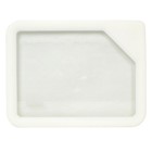 Pyrex Ov-7211 Ultimate 6 Cup White Glass Lid  2-pack 