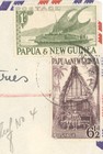 Papua New Guinea Registered Airmail Cover To Tasmania Hobart 1950s