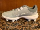 New  Womens Nike Hyperdiamond 4 Pro Mcs Softball Cleats Grey white Dc8990-012