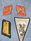 Luftwaffe Flight Stabsgefreiter Collar Tabs Red Background  Pls Read